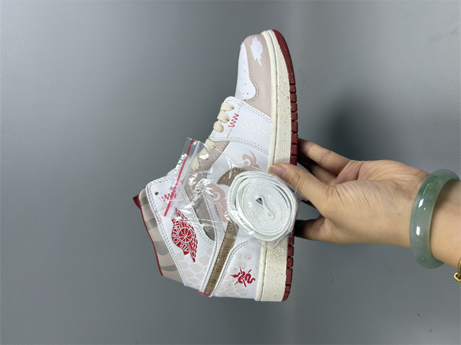 Women Running Weapon Air Jordan 1 White Shoes 540